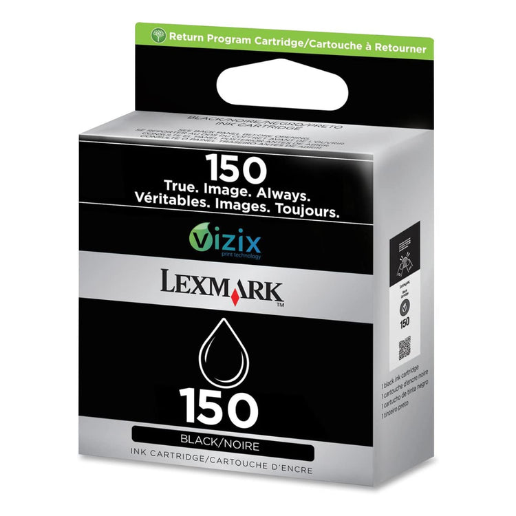 LEXMARK 150 Black Original Inkjet Cartridge - Cartouches Certifiées