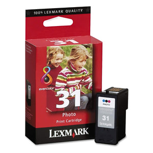 LEXMARK 31 Photo Black Original Inkjet Cartridge - Cartouches Certifiées