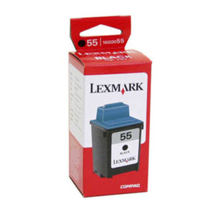 LEXMARK 55 Black Original Inkjet Cartridge - Cartouches Certifiées