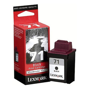 LEXMARK 71 Black Original Inkjet Cartridge - Cartouches Certifiées