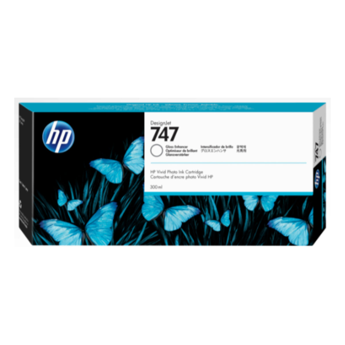 HP 747 - 300ml (P2V87A) Gloss Enhancer Original Inkjet Cartridge - Cartouches Certifiées