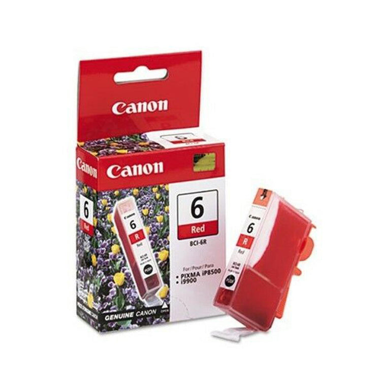 CANON BCI-6 (8891A003) Red Original Inkjet Cartridge - Cartouches Certifiées