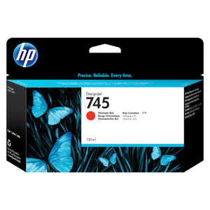 HP 745 - 130ml (F9K00A) Red Original Inkjet Cartridge - Cartouches Certifiées