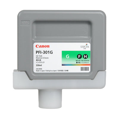 CANON PFI-301 (1493B001AA) Green Original Inkjet Cartridge - Cartouches Certifiées