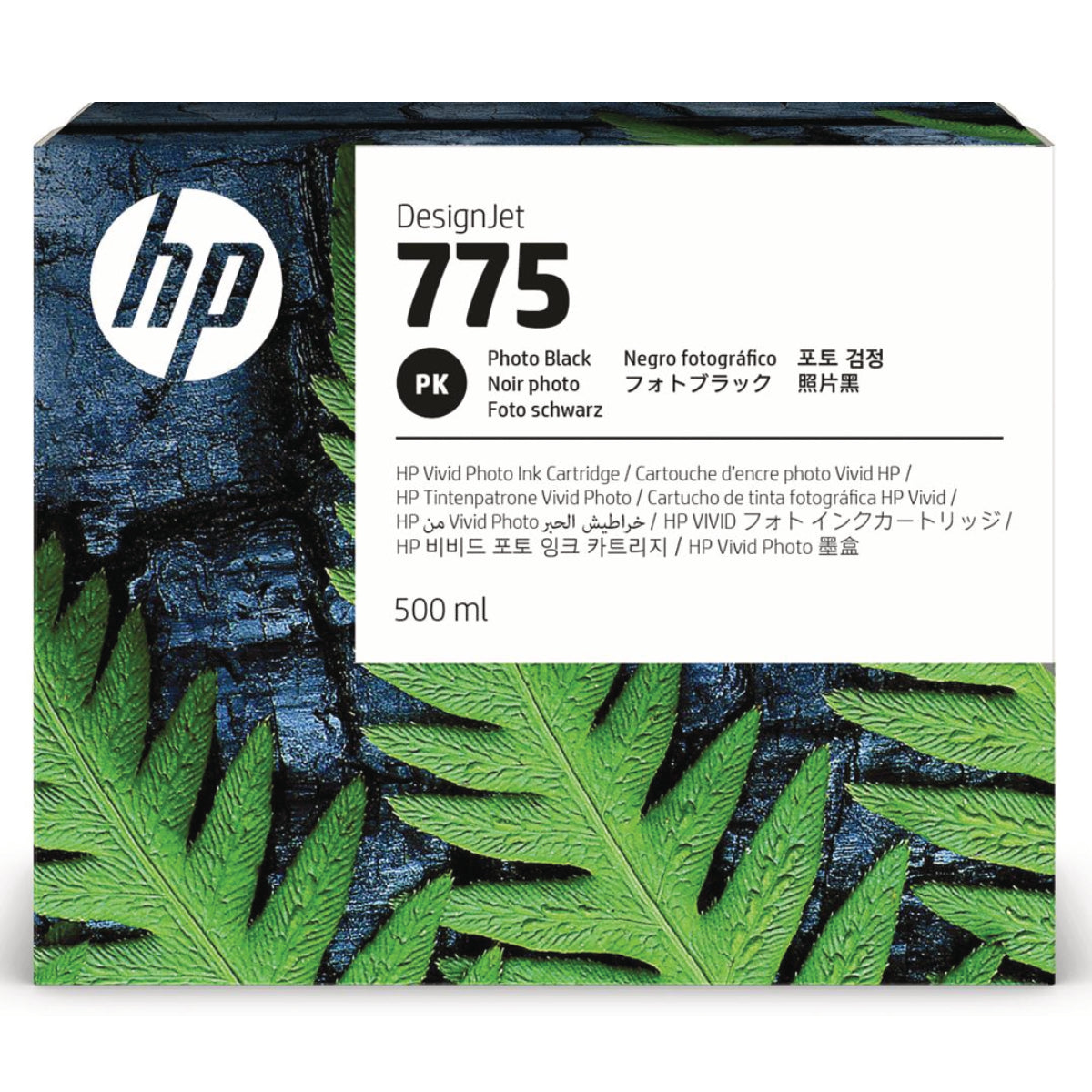 HP 775 - 500ml (1XB21A) Photo Black Original Inkjet Cartridge - Cartouches Certifiées