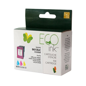 Refurbished HP 901XL (CC656AN) Color Inkjet Cartridge - Cartouches Certifiées