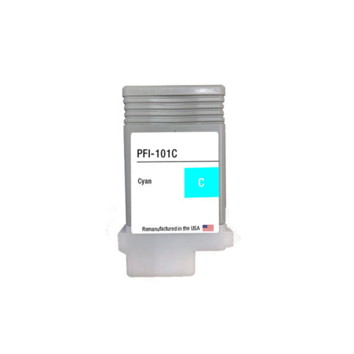 Compatible CANON PFI-101 (0884B001AA) Cyan Inkjet Cartridge Premium Quality - Cartouches Certifiées
