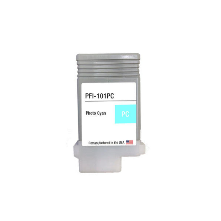 Refurbished CANON PFI-101 (0887B001AA) Photo Cyan Inkjet Cartridge - Cartouches Certifiées