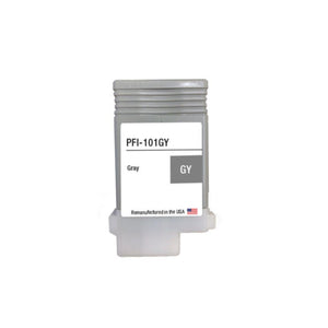 Compatible CANON PFI-101 (0892B001AA) Gray Inkjet Cartridge Premium Quality - Cartouches Certifiées