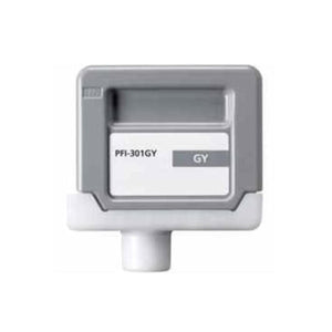 Refurbished CANON PFI-301GY (1495B001AA) Gray Inkjet Cartridge - Cartouches Certifiées