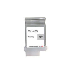 Compatible CANON PFI-101 (0893B001AA) Gray Photo Inkjet Cartridge Premium Quality - Cartouches Certifiées