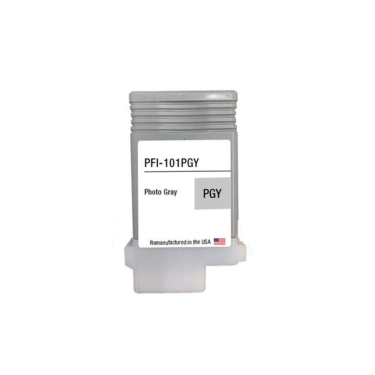 Compatible CANON PFI-101 (0893B001AA) Gray Photo Inkjet Cartridge Premium Quality - Cartouches Certifiées