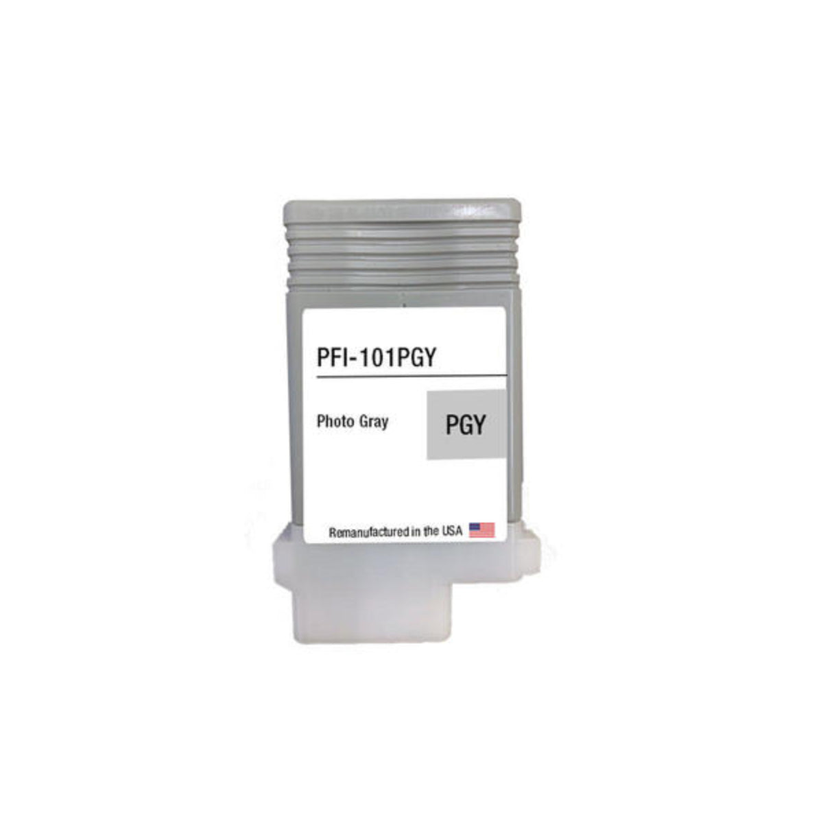 Refurbished CANON PFI-101 (0893B001AA) Gray Photo Inkjet Cartridge - Cartouches Certifiées
