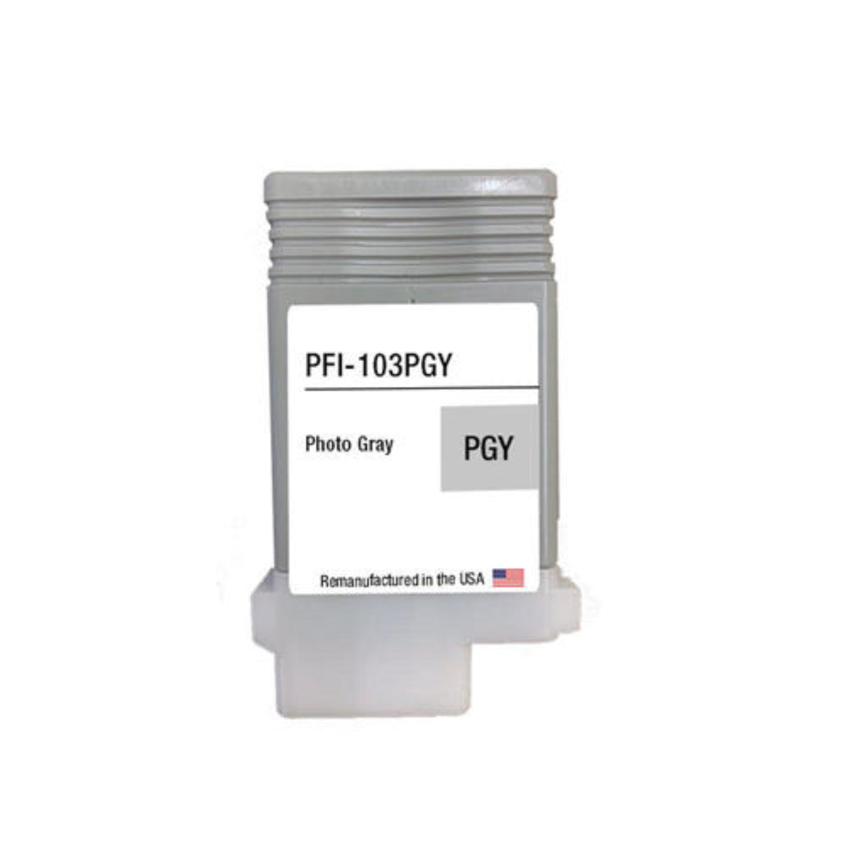Compatible CANON PFI-103 (2214B001AA) Gray Photo Inkjet Cartridge Premium Quality - Cartouches Certifiées