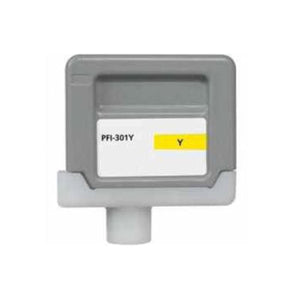 Refurbished CANON PFI-301Y (1489B001AA) Yellow Inkjet Cartridge - Cartouches Certifiées