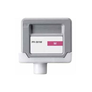 Refurbished CANON PFI-301M (1488B001AA) Magenta Inkjet Cartridge - Cartouches Certifiées