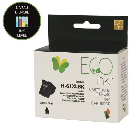Refurbished HP 61XL (CH563WN) Black Inkjet Cartridge