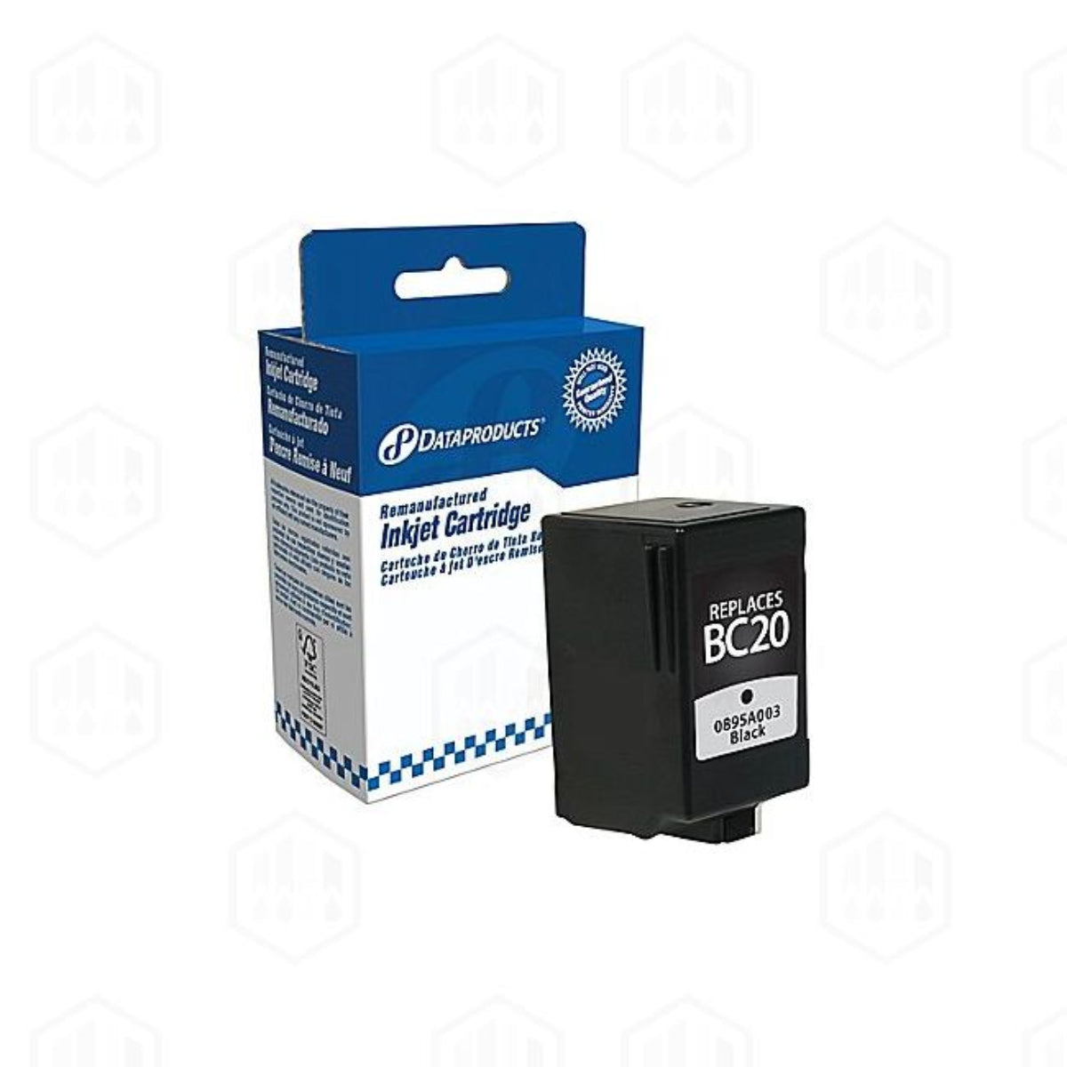 Refurbished CANON BC-20 (0895A002) Black Inkjet Cartridge - Cartouches Certifiées