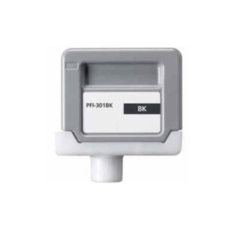 Refurbished CANON PFI-301BK (1486B001AA) Black Inkjet Cartridge - Cartouches Certifiées
