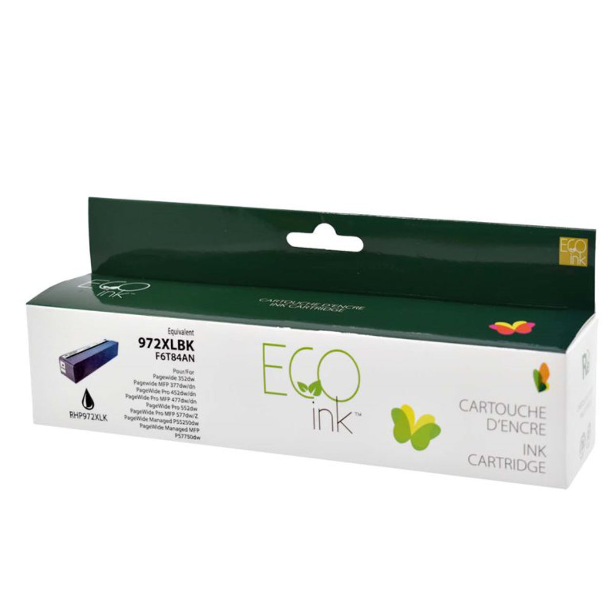 Refurbished HP 972X (F6T84AN) Black Inkjet Cartridge - Cartouches Certifiées