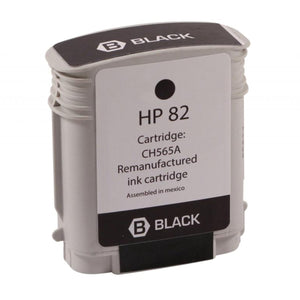 Refurbished HP 82 - 69ml (CH565A) Black Inkjet Cartridge - Cartouches Certifiées