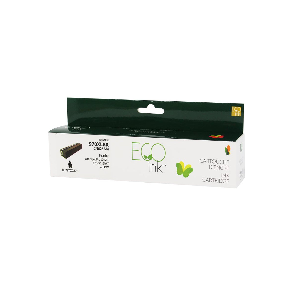 Refurbished HP 970XL (CN625AM) Black Inkjet Cartridge - Cartouches Certifiées
