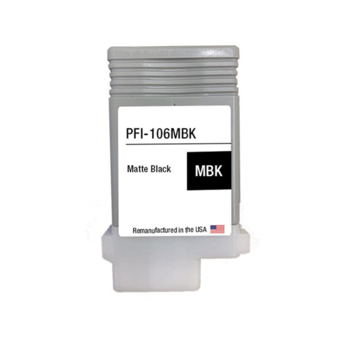 Refurbished CANON PFI-106 130ml (6620B001AA) Matte Black Inkjet Cartridge - Cartouches Certifiées