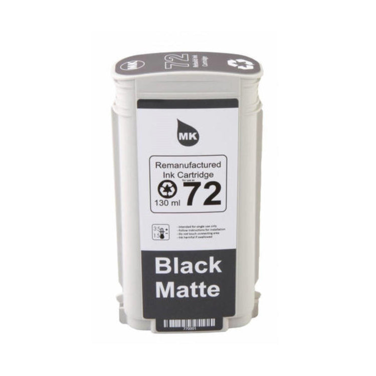 Refurbished HP 72 - 130ml (C9403A) Matt Black Inkjet Cartridge - Cartouches Certifiées