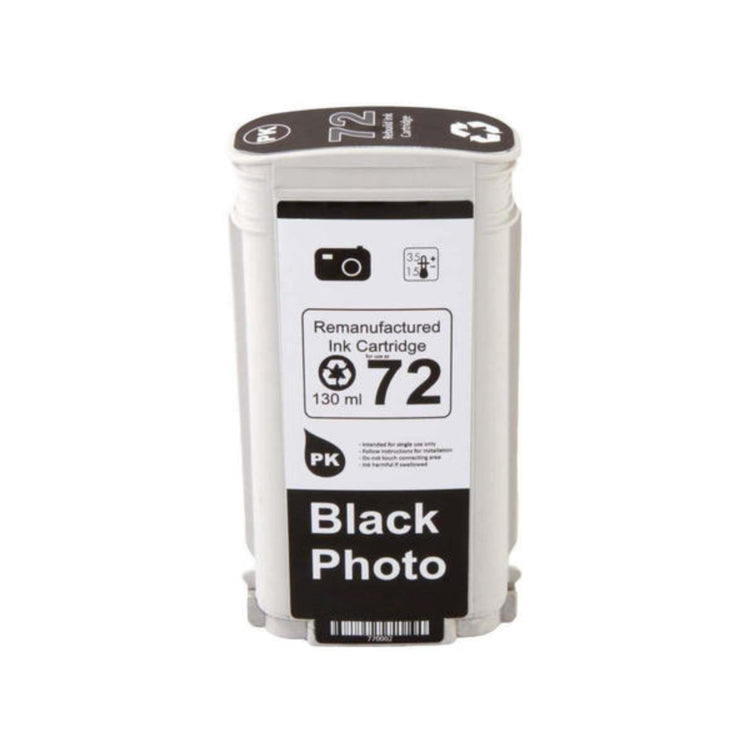 Refurbished HP 72 - 130ml (C9373A) Photo Black Inkjet Cartridge - Cartouches Certifiées