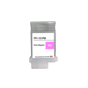 Refurbished CANON PFI-101 (0888B001AA) Photo Magenta Inkjet Cartridge - Cartouches Certifiées