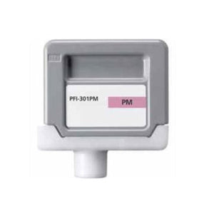 Compatible CANON PFI-301PM (1491B001AA) Photo Magenta Inkjet Cartridge Premium Quality - Cartouches Certifiées