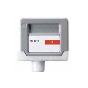 Compatible CANON PFI-301R (1492B001AA) Red Inkjet Cartridge Premium Quality - Cartouches Certifiées