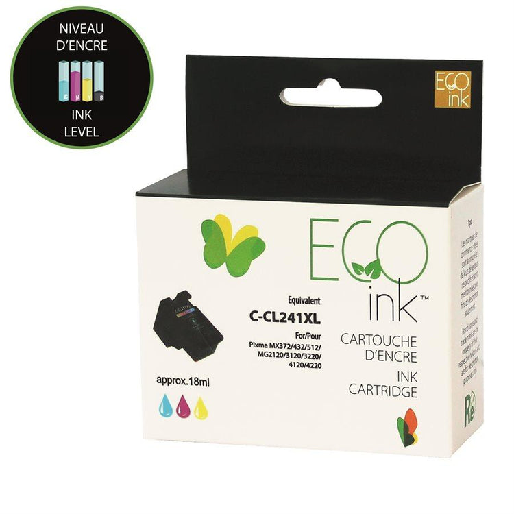 Refurbished CANON CL-241XL (5208B001) Color Inkjet Cartridge - Cartouches Certifiées