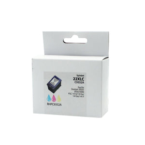 Refurbished HP 22XL (C9352A) Color Inkjet Cartridge - Cartouches Certifiées