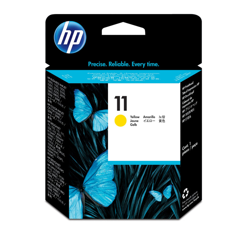 HP 11 (C4813A) Yellow Original Printhead - Cartouches Certifiées