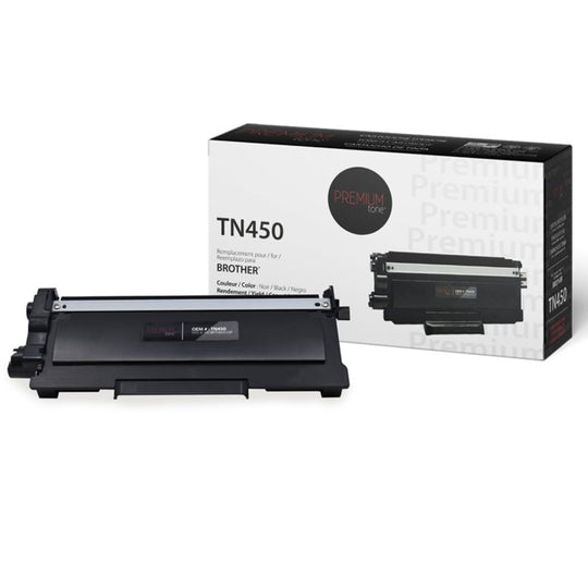 Compatible BROTHER TN-450 Black Toner Cartridge Premium Quality