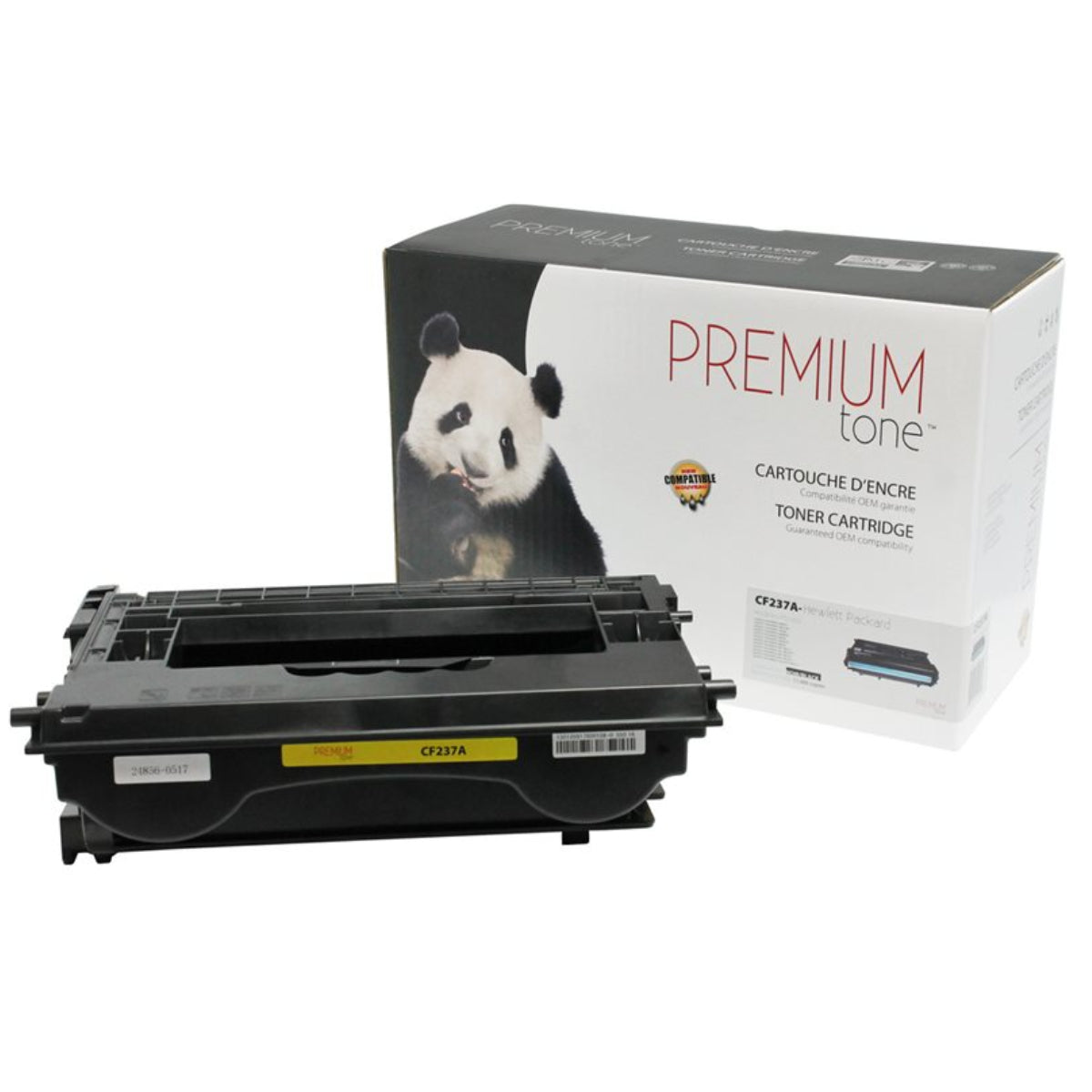Compatible HP (37A) Black Toner Cartridge Premium Quality - Cartouches Certifiées