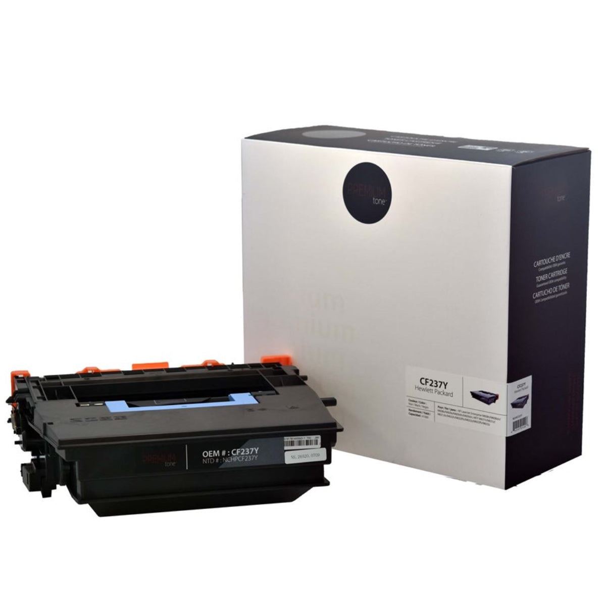 Compatible HP (37Y) Black Toner Cartridge Premium Quality - Cartouches Certifiées