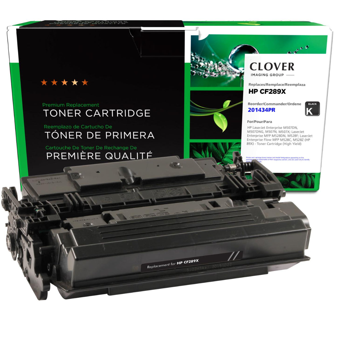 Refurbished HP (89X) Black Toner Cartridge - Cartouches Certifiées