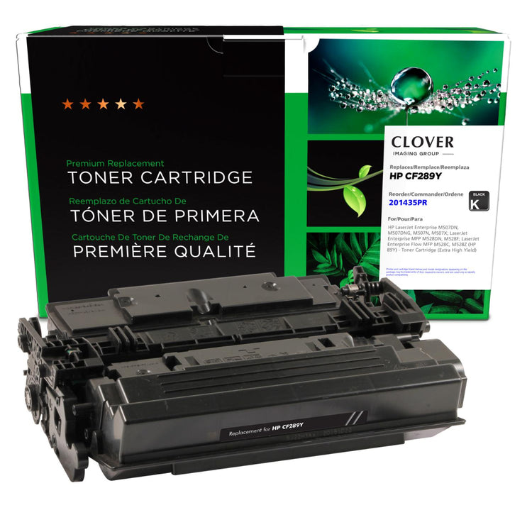 Refurbished HP (89Y) Black Toner Cartridge - Cartouches Certifiées