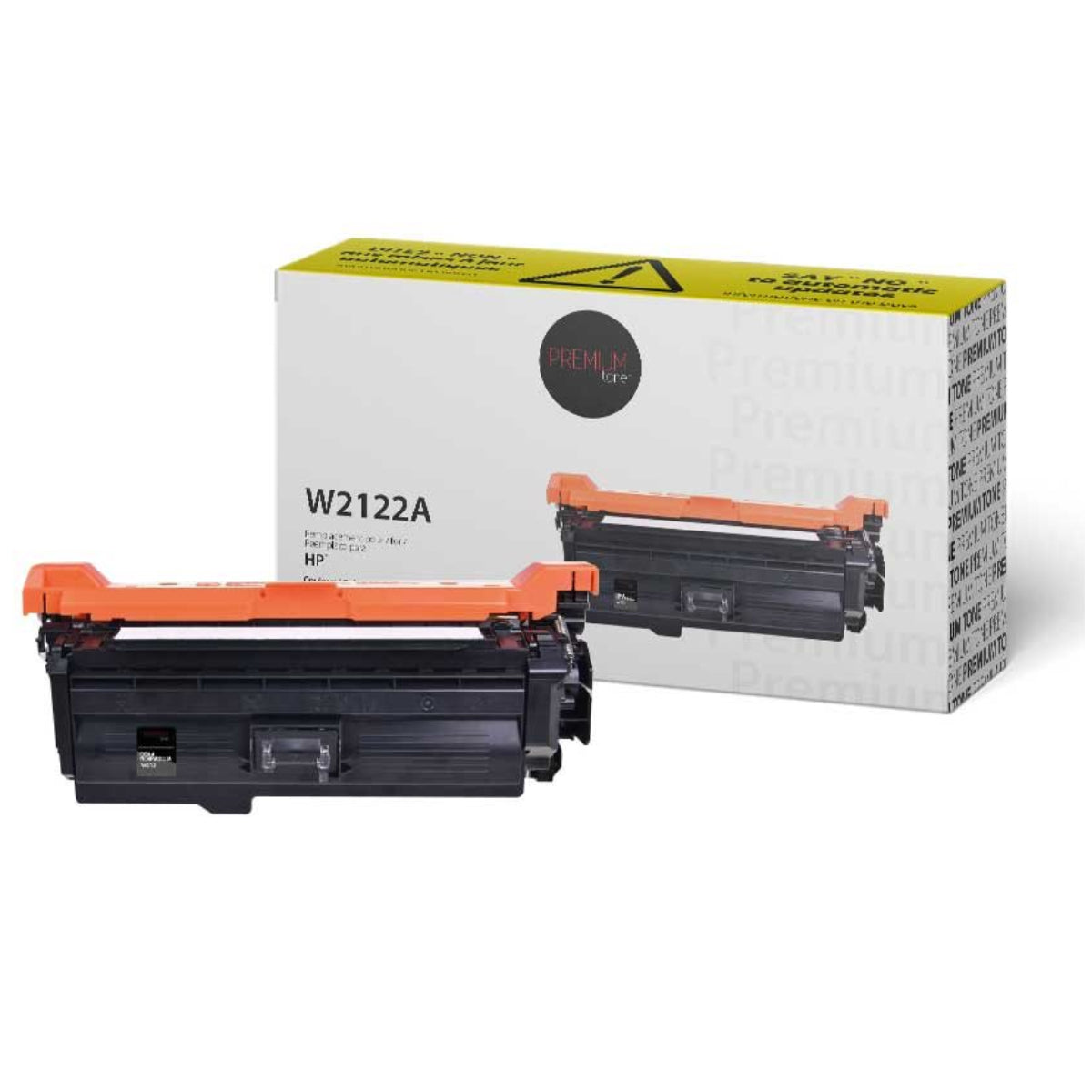Compatible HP (212A) Yellow Toner Cartridge Premium Quality - Cartouches Certifiées