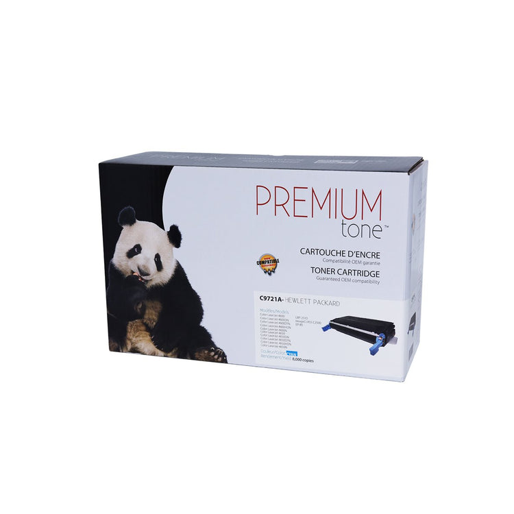 Compatible HP (641A) Cyan Toner Cartridge Premium Quality - Cartouches Certifiées