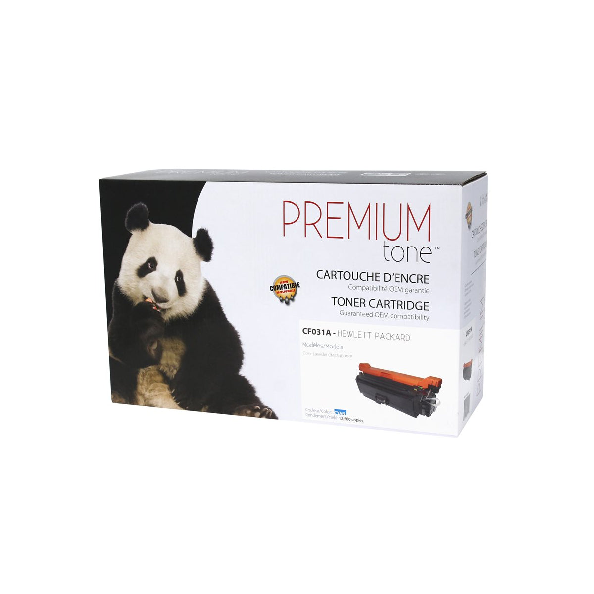 Compatible HP (646A) Cyan Toner Cartridge Premium Quality - Cartouches Certifiées