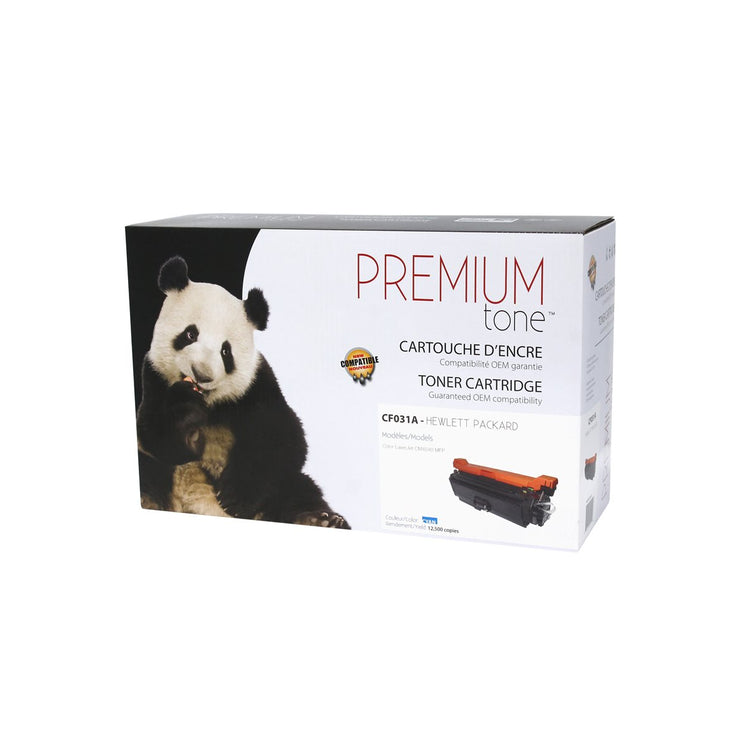 Compatible HP (646A) Cyan Toner Cartridge Premium Quality - Cartouches Certifiées