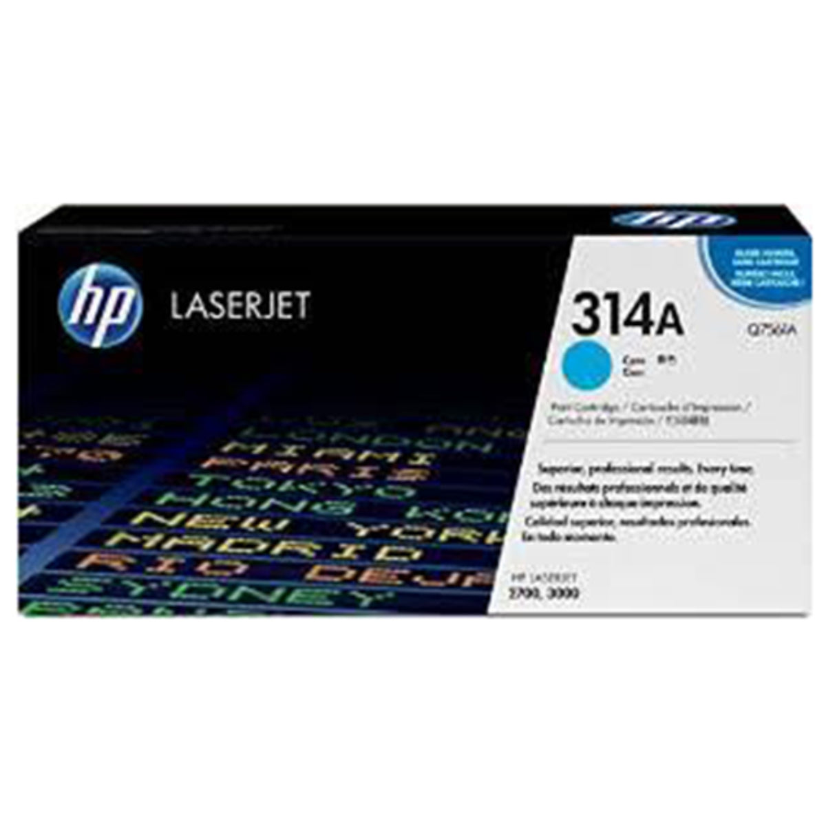 HP Q7561A (314A) Cyan Original Toner Cartridge - Cartouches Certifiées