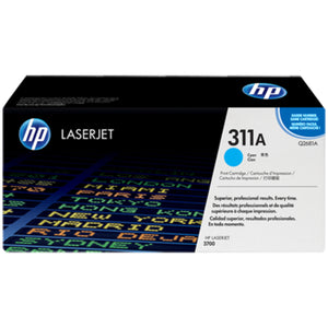 HP Q2681A (311A) Cyan Original Toner Cartridge - Cartouches Certifiées