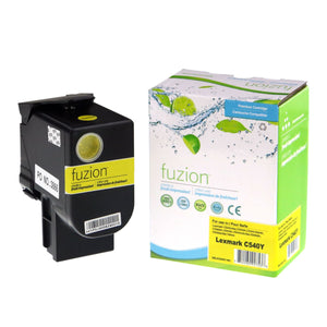 Compatible LEXMARK C540H1YG Yellow Toner Cartridge Premium Quality - Cartouches Certifiées