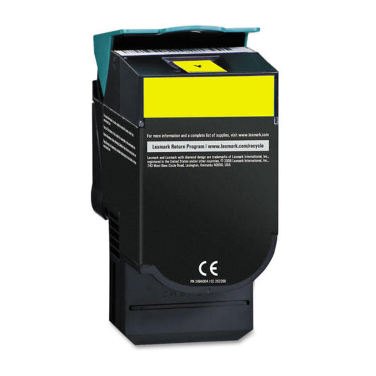Compatible LEXMARK C544X1YG Yellow Toner Cartridge Premium Quality - Cartouches Certifiées