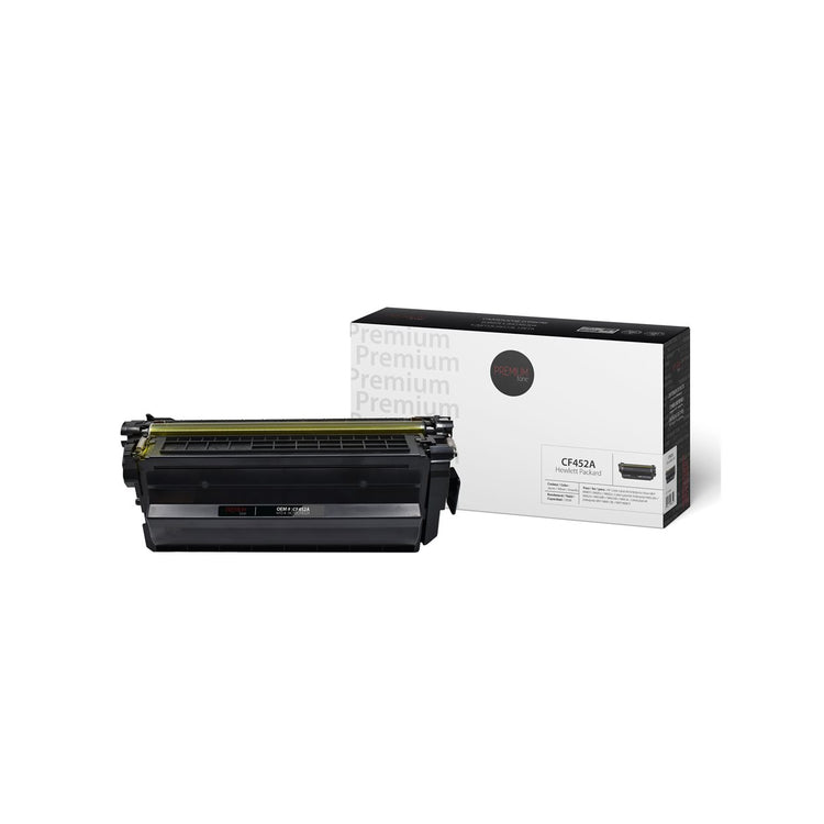 Compatible HP (655A) Yellow Toner Cartridge Premium Quality - Cartouches Certifiées