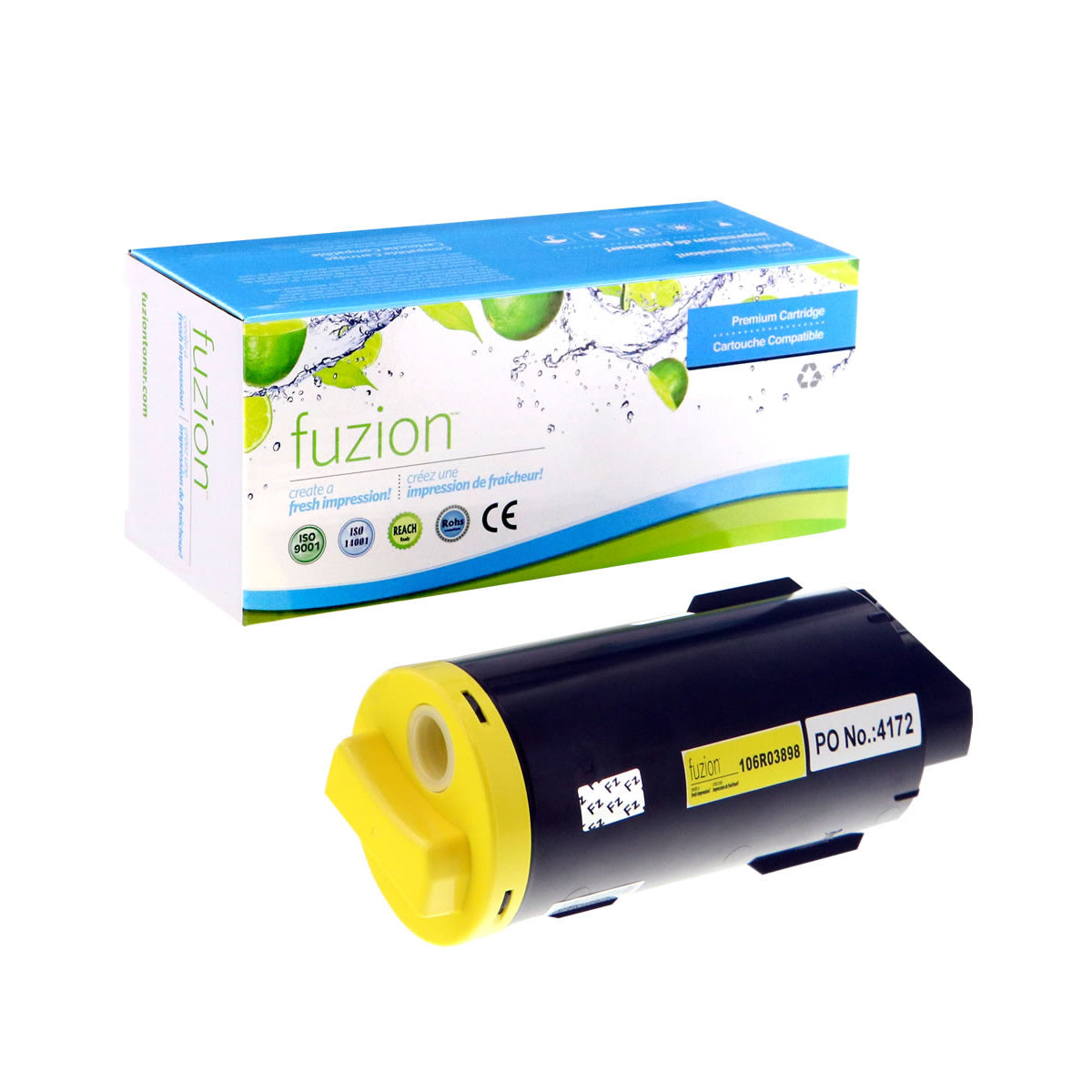 Compatible XEROX 106R03898 Yellow Toner Cartridge Premium Quality - Cartouches Certifiées